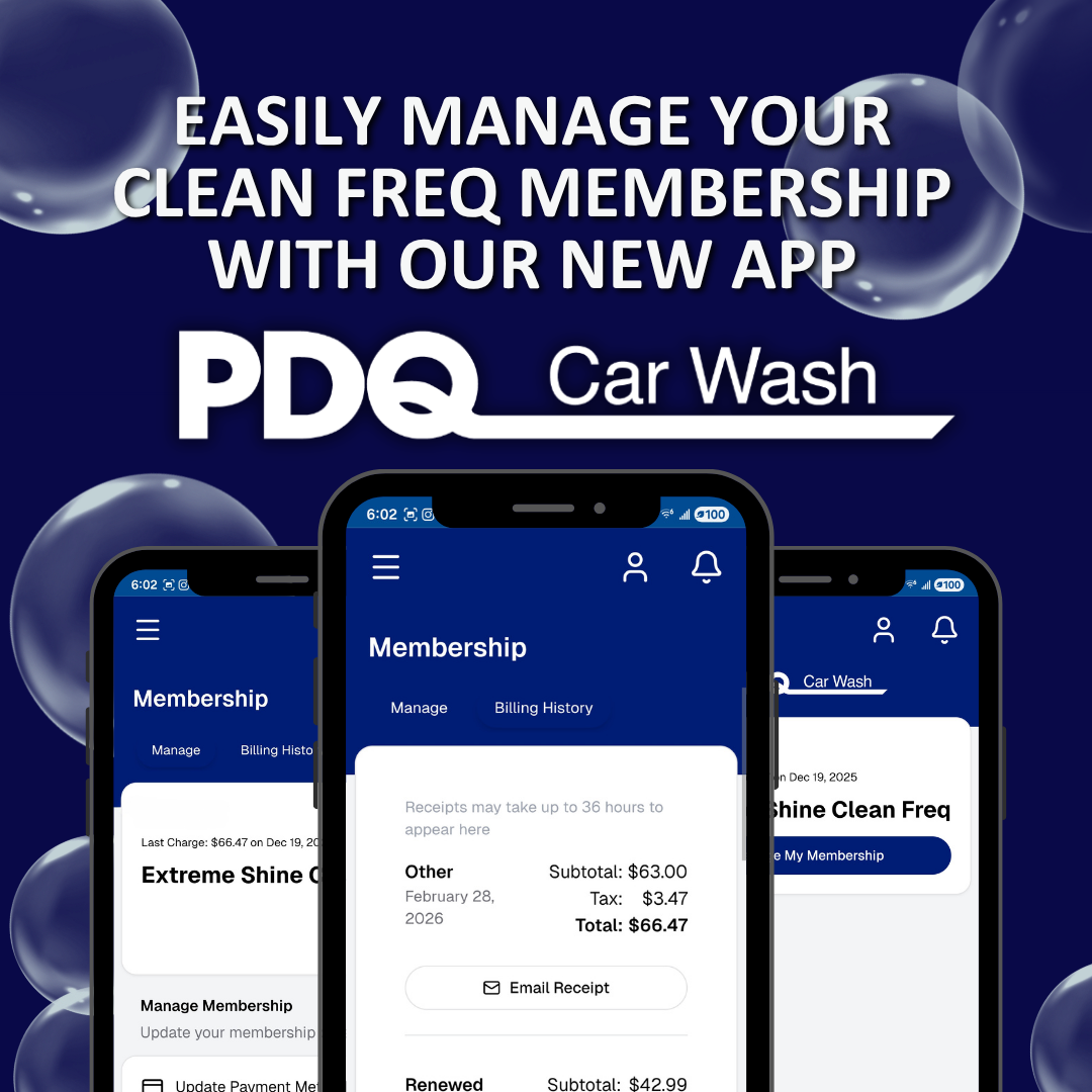 PDQ Car Wash App